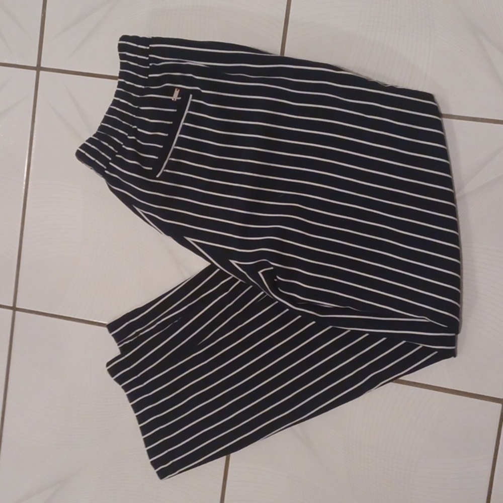 2/$60 Navy Striped Tommy Dress Pants - Size Small